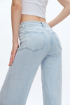 Lisa Mid Rise Wide Leg Denim Jeans-Wide Leg-BAYEAS