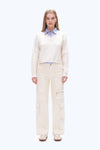 Carry Mid Rise Wide Leg Cargo Pants