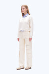 Carry Mid Rise Wide Leg Cargo Pants