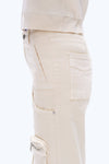 Carry Mid Rise Wide Leg Cargo Pants