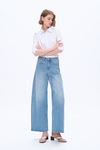 Daisy High Rise Barrel Leg Jeans-Wide Leg-BAYEAS