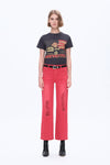 Ally High Rise Distressed Wide Leg Pants-Wide Leg-BAYEAS