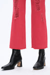 Ally High Rise Distressed Wide Leg Pants-Wide Leg-BAYEAS