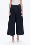Womens Wide Leg Black Jeans
