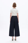 Womens Wide Leg Black Jeans