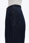 Womens Wide Leg Black Jeans