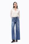 High Rise Wide Leg Jeans