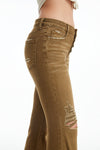 HIGH RISE FLARE JEANS BYF1108