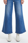 HIGH RISE CARPENTER WIDE FLARE JEANS BYW8085 SWEET