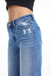HIGH RISE WIDE LEG JEANS BYW8117