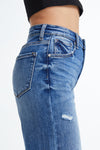 HIGH RISE WIDE LEG JEANS BYW8120 MB