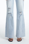HIGH RISE WIDE LEG STRAIGHT JEANS BYW8109