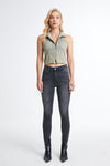 HIGH RISE SKINNY JEANS BYS2026