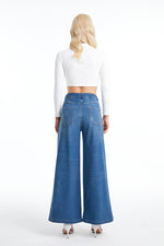 HIGH RISE WIDE LEG JEANS BYW8114