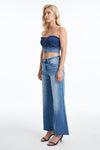HIGH RISE WIDE LEG JEANS BYW8127