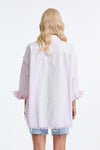 Women'S Ragged Long Sleeve Loose Shirt