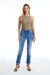 HIGH RISE MOM JEANS BYM3059