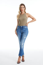 HIGH RISE MOM JEANS BYM3059