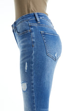 HIGH RISE MOM JEANS BYM3059
