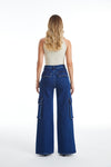 HIGH RISE WIDE LEG FLARE-Wide Leg-BAYEAS