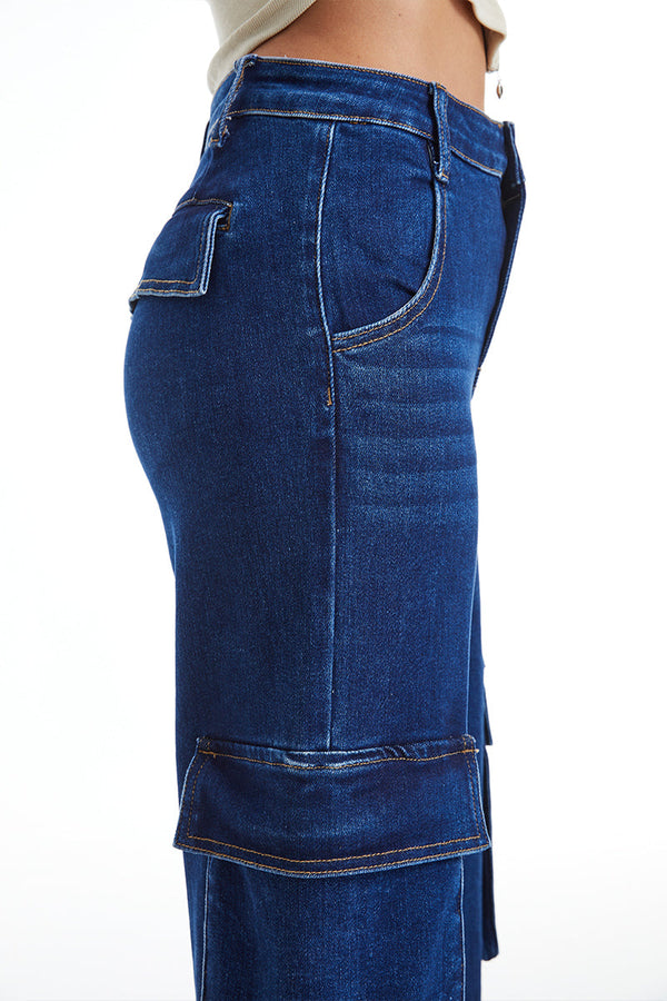 HIGH RISE WIDE LEG FLARE-Wide Leg-BAYEAS