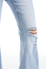 HIGH RISE FLARE JEANS BYF1016S