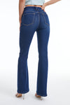 HIGH RISE FLARE JEANS BYF1122