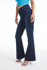 HIGH RISE FLARE JEANS BYF1125