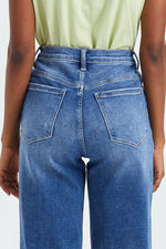 HIGH RISE WIDE LEG JEANS BYW8003