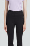 High Rise Front Slit Flare Jeans-Flare & Bootcut-BAYEAS