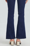 High Rise Front Slit Flare