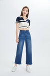 HIGH RISE WIDE LEG JEANS BYW8015