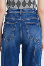 HIGH RISE WIDE STRAIGHT CROP BYW8099