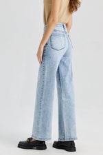 HIGH RISE WIDE LEG JEANS BYW8007