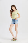 MID RISE SHORTS - FEATURED ON FLIP-Shorts-BAYEAS