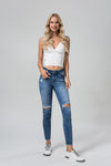 MID RISE SKINNY - FEATURED ON FLIP-Skinny-BAYEAS