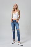 MID RISE SKINNY - FEATURED ON FLIP-Skinny-BAYEAS