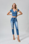 HIGH RISE MOM - FEATURED ON FLIP-Mom Jeans-BAYEAS