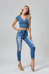 HIGH RISE MOM - FEATURED ON FLIP-Mom Jeans-BAYEAS
