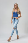 HIGH RISE SKINNY - FEATURED ON FLIP-Skinny-BAYEAS