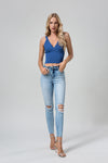 HIGH RISE SKINNY - FEATURED ON FLIP-Skinny-BAYEAS