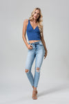 HIGH RISE SKINNY - FEATURED ON FLIP-Skinny-BAYEAS