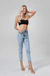 HIGH RISE MOM - FEATURED ON FLIP-Mom Jeans-BAYEAS