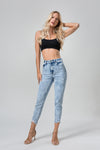 HIGH RISE MOM - FEATURED ON FLIP-Mom Jeans-BAYEAS