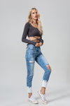 HIGH RISE MOM - FEATURED ON FLIP-Mom Jeans-BAYEAS