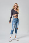 HIGH RISE MOM - FEATURED ON FLIP-Mom Jeans-BAYEAS