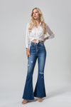 HIGH RISE FLARE JEANS BYF1010S