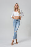 HIGH RISE SKINNY - FEATURED ON FLIP-Skinny-BAYEAS