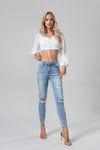 HIGH RISE SKINNY - FEATURED ON FLIP-Skinny-BAYEAS