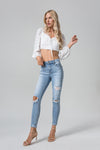 HIGH RISE SKINNY - FEATURED ON FLIP-Skinny-BAYEAS